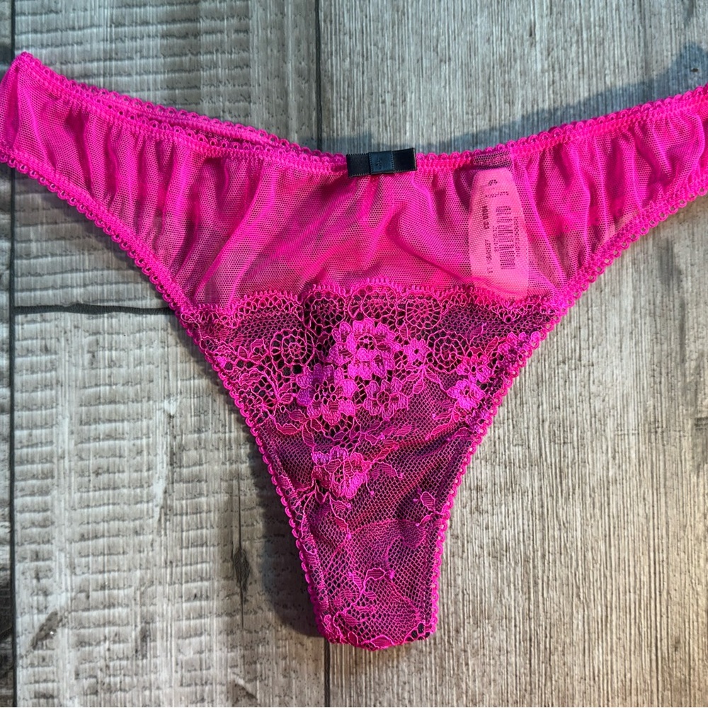 NWT Victoria's Secret Pink Lace Panties